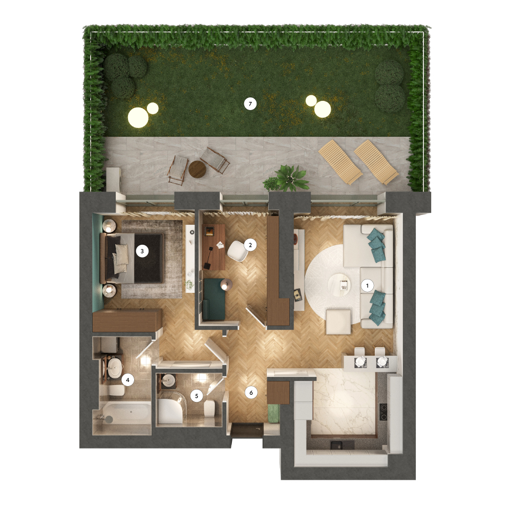 Plan Apartament