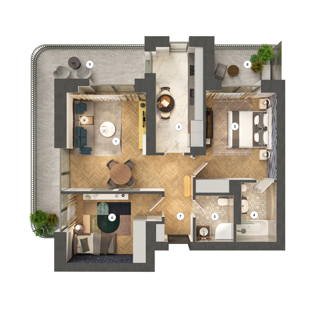 Plan Apartament