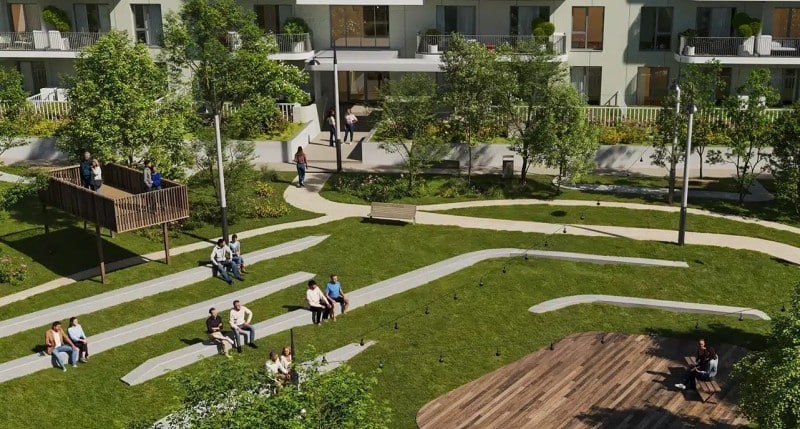 spatii exterioare pentru relaxare hils nord pipera