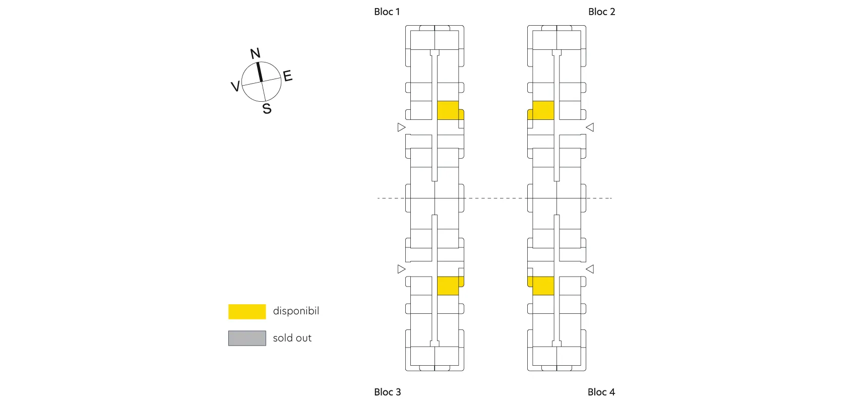 pozitionare apartament Duplex 4