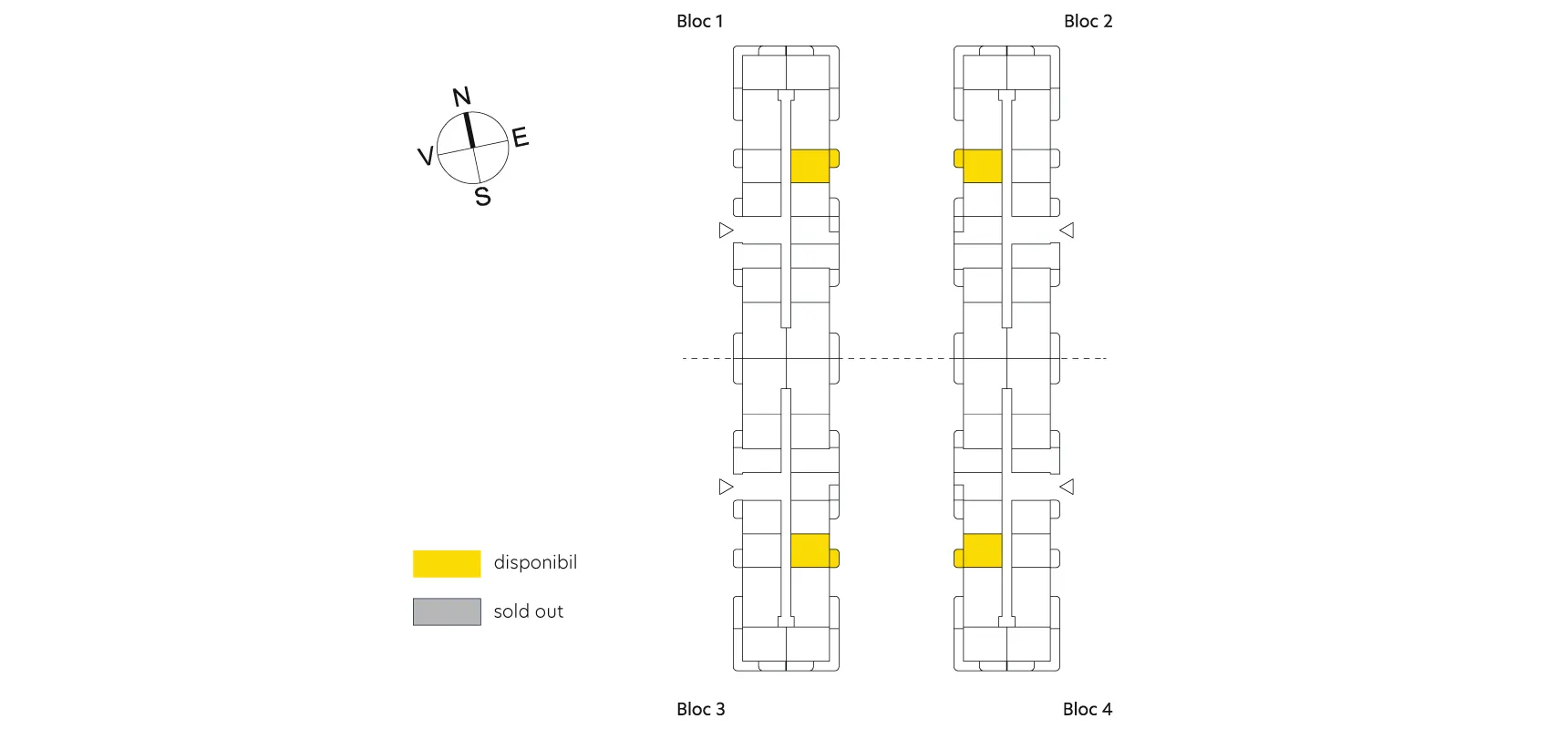 pozitionare apartament Duplex 5