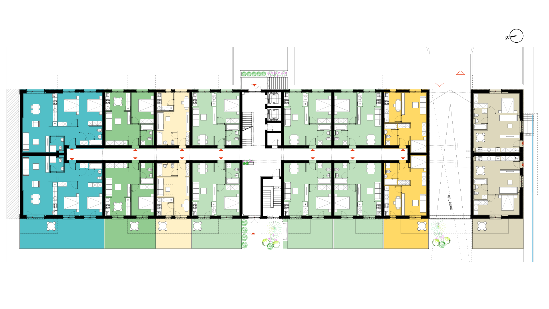 aerial view