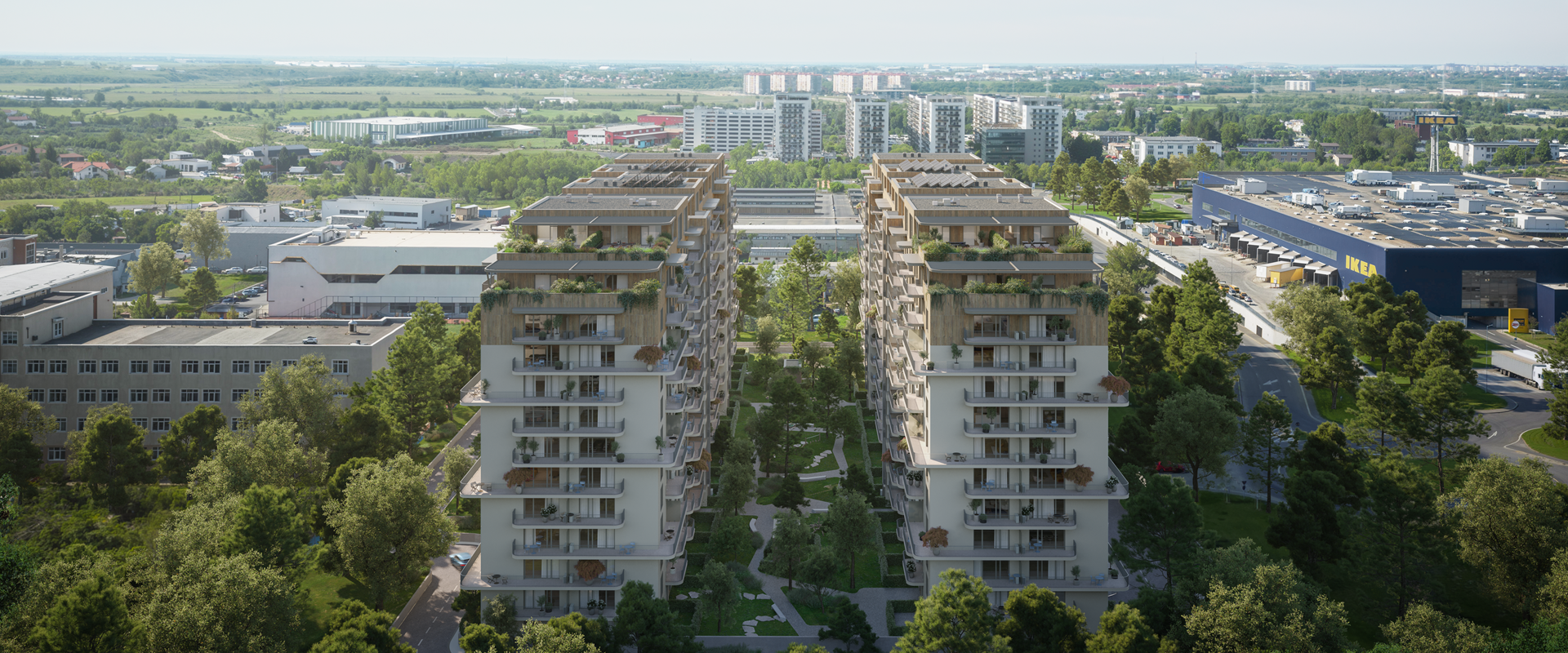 HILS Sunrise - ansamblu sustenabil zona Pallady