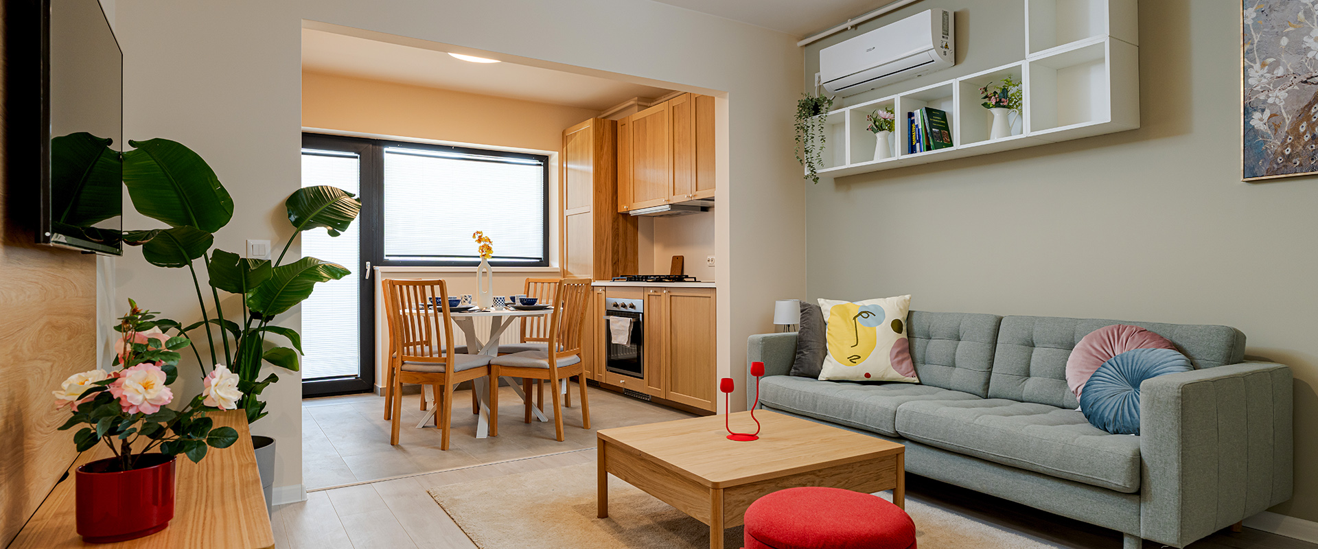 amenajare apartament cu 2 camere HILS Republica