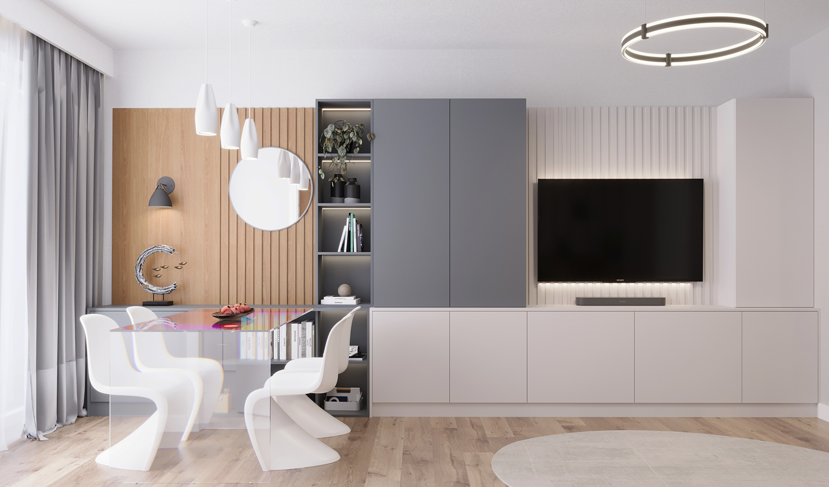 lumina naturală în apartament - HILS Titanium ansamblu rezidential sector 3