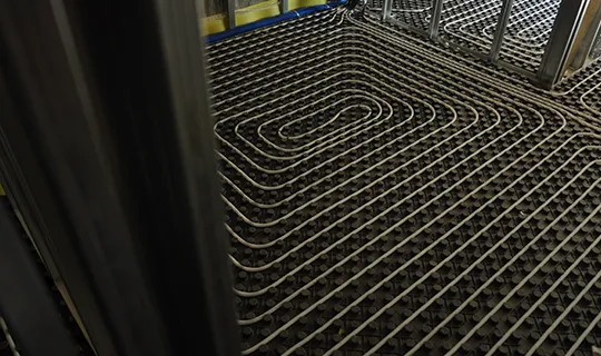 Încălzire în pardoseală în apartamente Green Homes