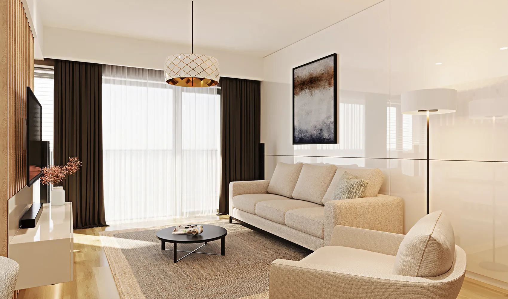 apartament 3 camere pallady HILS Sunrise 