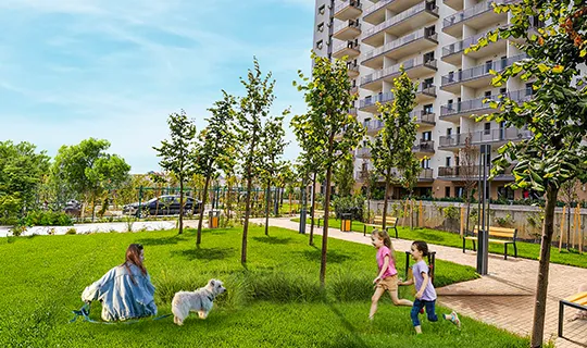 HILS Republica exterior apartamente noi in zona Republica