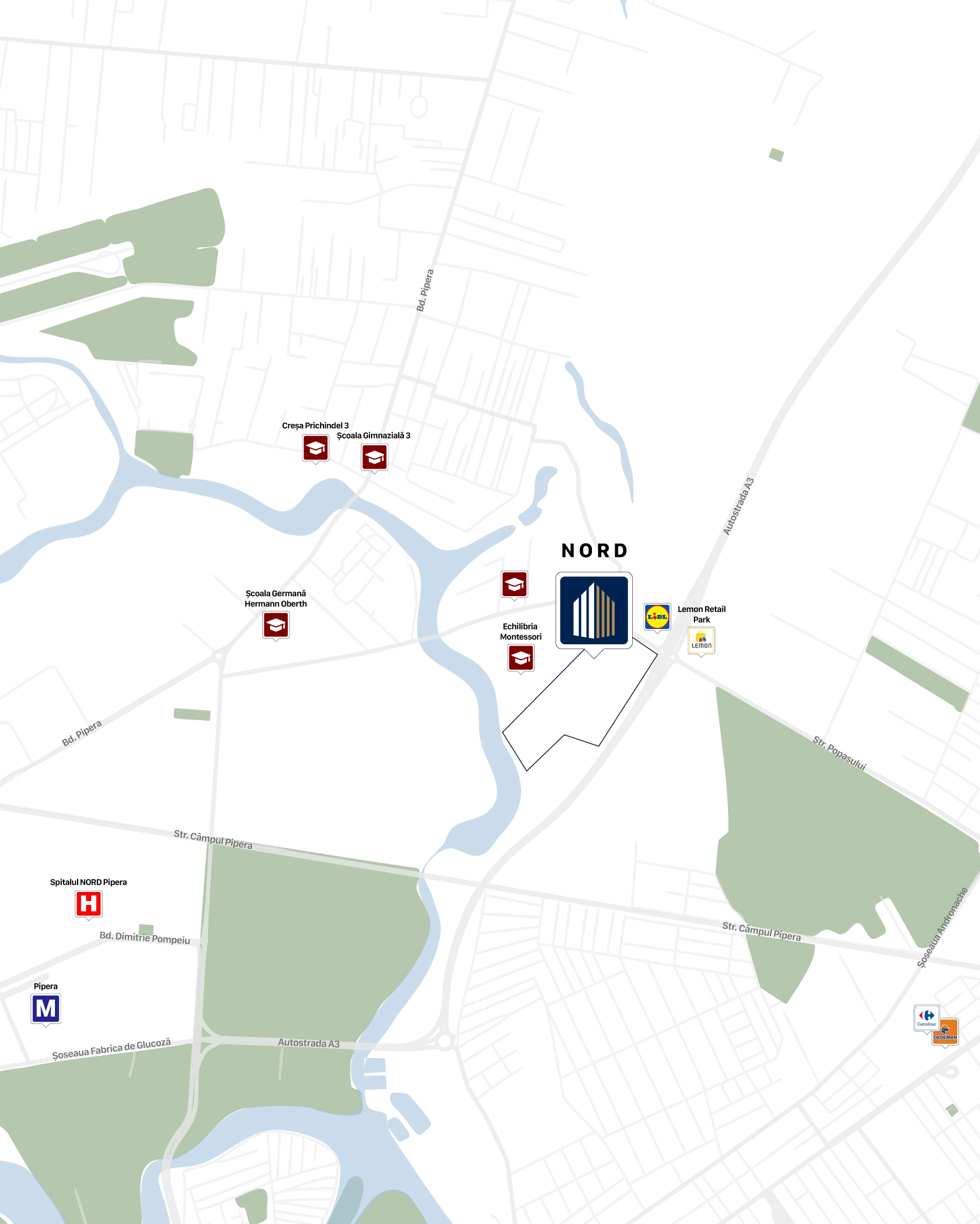 Hartă versiune mobilă